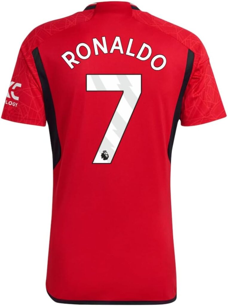 Ronaldo #7 Manchester Utd Home Soccer Jersey 2023/24