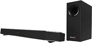 Sound BlasterX Katana Multi-Channel Surround Gaming and Entertainment Soundbar - Hardware Processing, Supports Dolby Digital 5.1 Decoding, Bluetooth-Enabled, for PC, Mac, PS4, and Other Consoles