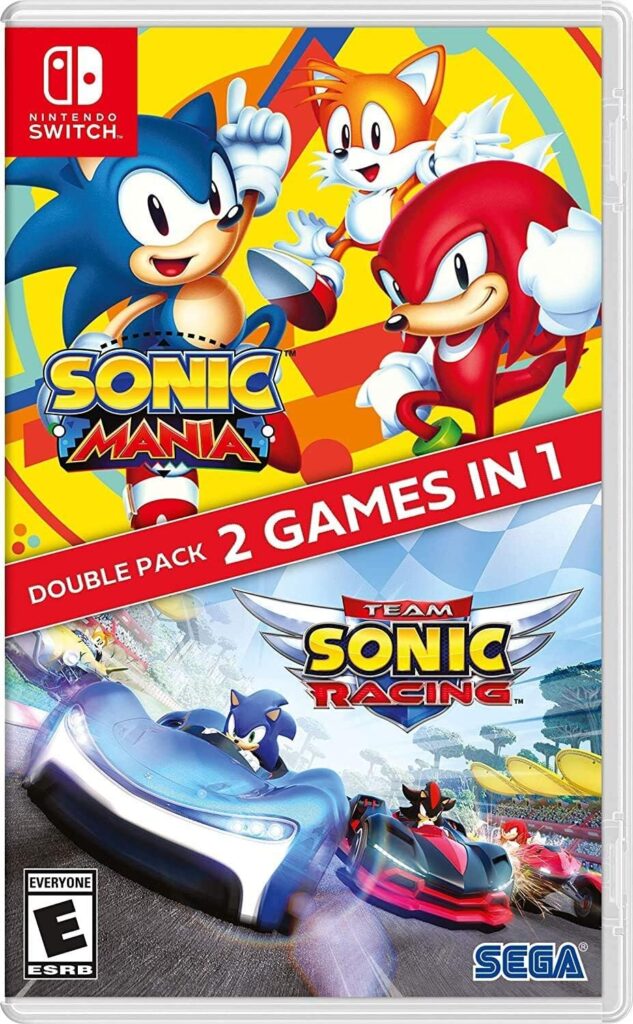 Paquete doble Sonic Mania + Team Sonic Racing - Nintendo Switch