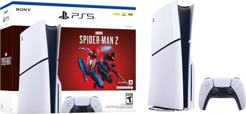 PlayStation 5 Console - Marvel's Spider-Man 2 Bundle (Slim)