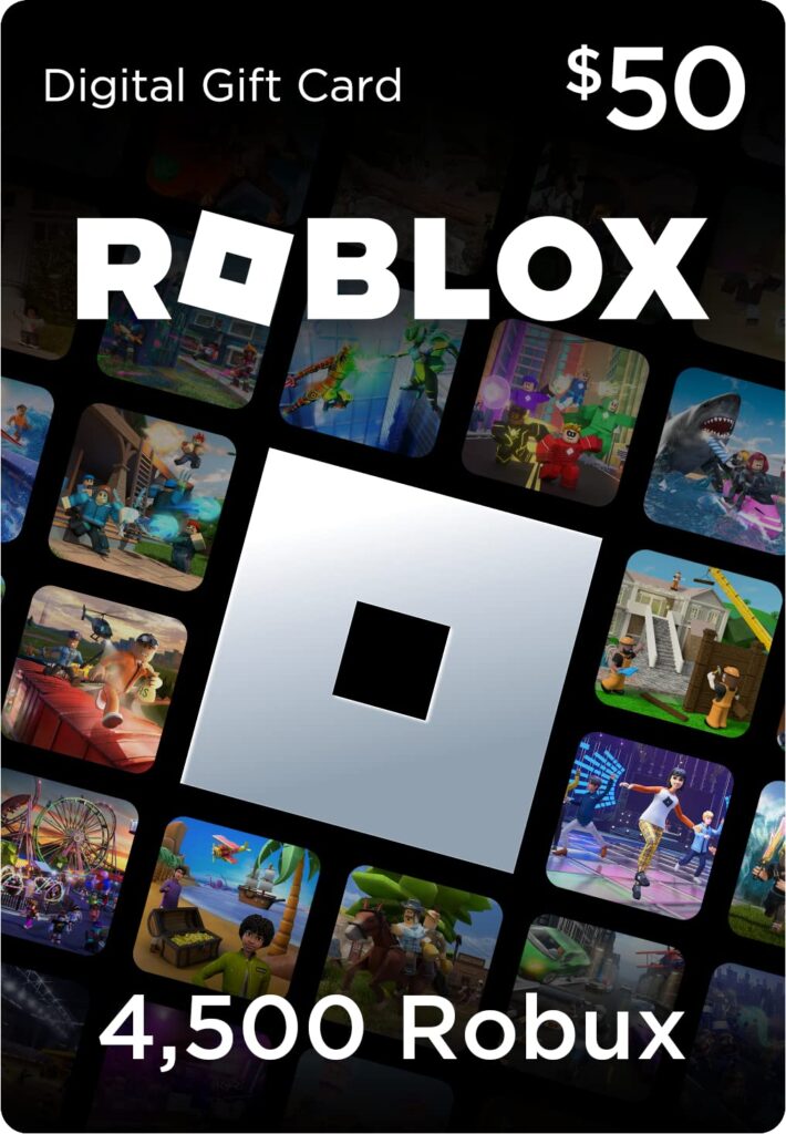 Roblox Digital Gift Code for 4500 Robux [Redeem Worldwide - Includes Exclusive Virtual Item] [Online Game Code]