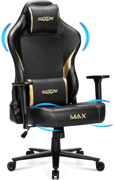 Douxlife Gaming Chair Big and Tall 400lb Max