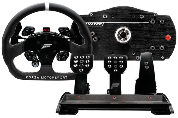 Fanatec Forza Motorsport Racing Wheel and Pedals Bundle for Xbox One and PC