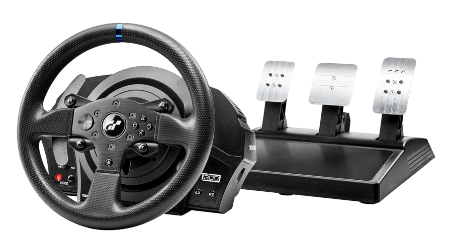 Thrustmaster T300 RS - Gran Turismo Edition Racing Wheel with pedals (Compatible with PS5,PS4,PC)