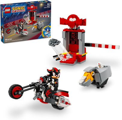 LEGO Sonic The Hedgehog Shadow The Hedgehog Escape Building Set, Motorcycle Toy