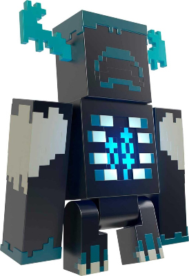 Mattel Minecraft Warden Action Figure with Lights, Sounds & Attack Mode